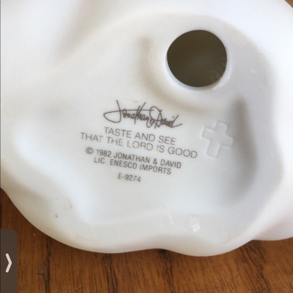 Precious moments taste and see that the lord is good porcelain figurine - Picture 2 of 3